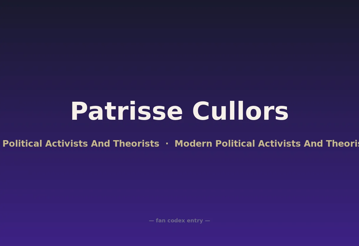 Patrisse Cullors