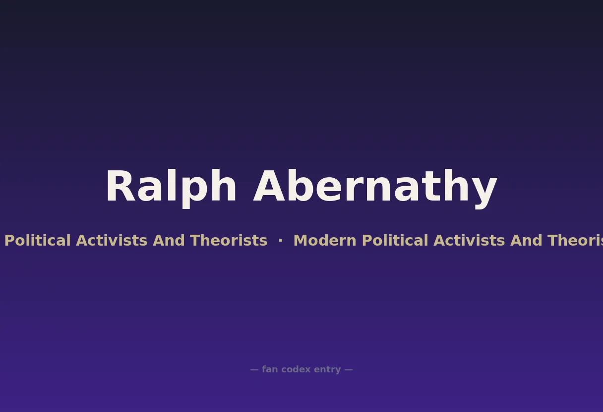 Ralph Abernathy