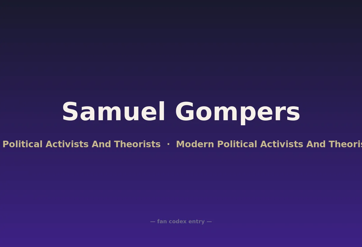 Samuel Gompers