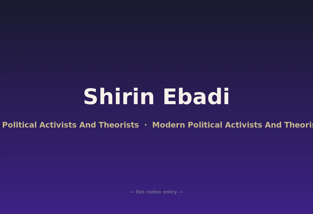 Shirin Ebadi