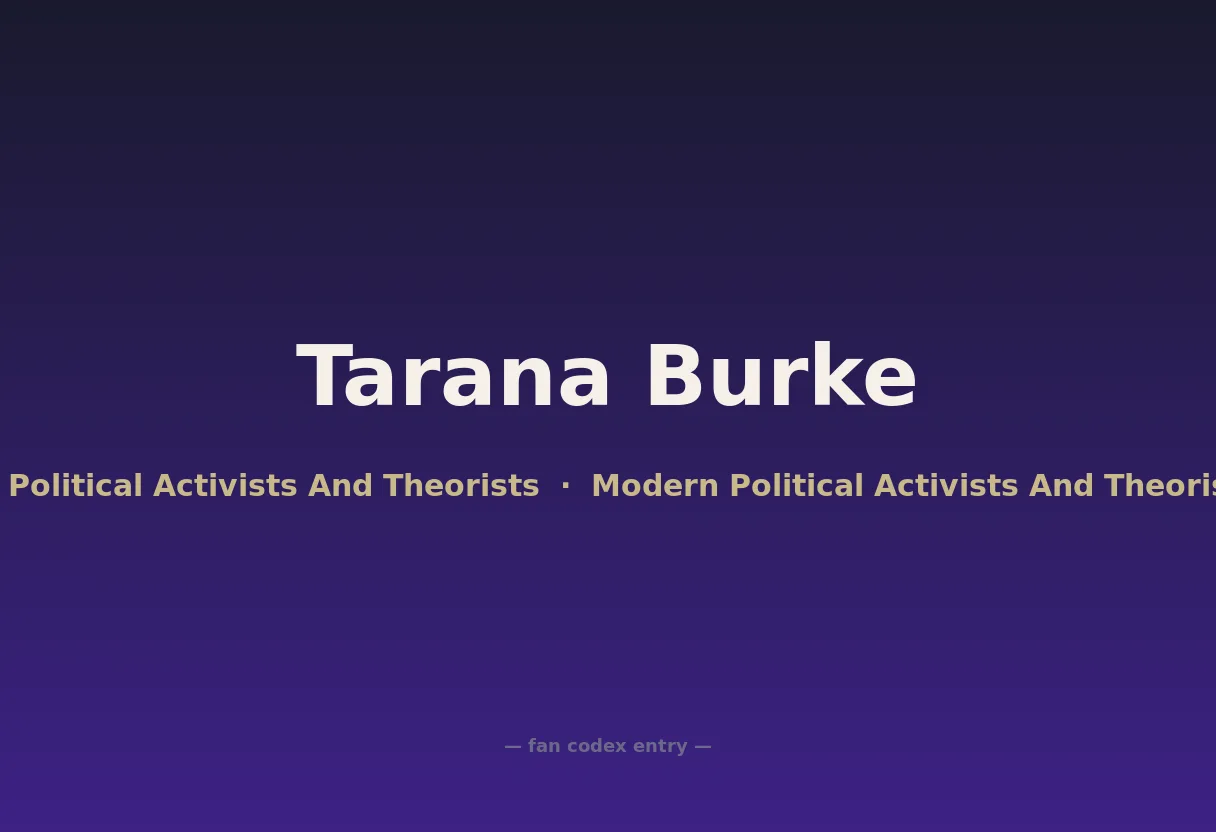 Tarana Burke