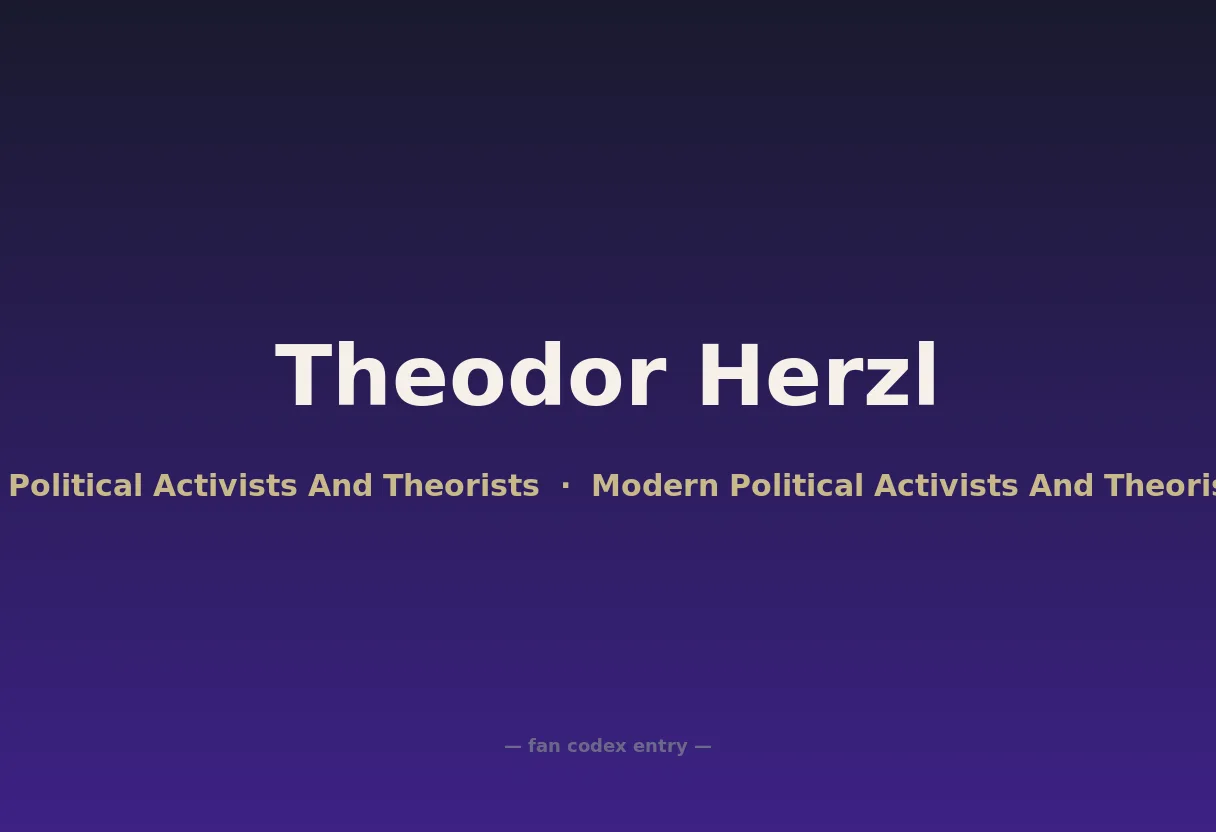 Theodor Herzl